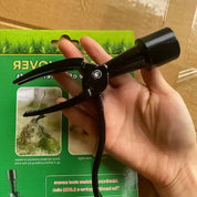 Edelstahl verstellbarer langer Griff abnehmbarer Unkrautabzieher 3