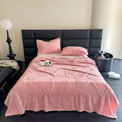 Elegante Flanell-Decke für Zuhause mit 3D-Schmetterlingsdesign aus Mikrofaser 9