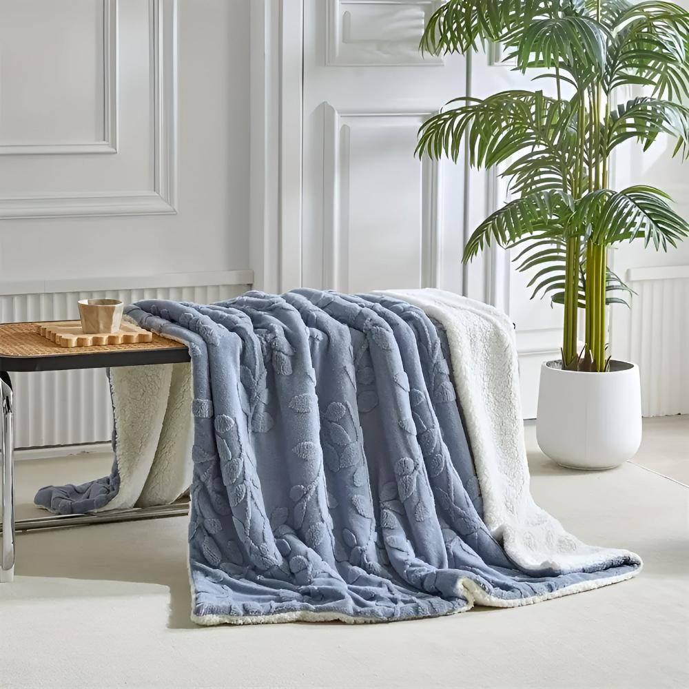 Elegante Sherpa-Decke für Damen – Luxuriöse Wärme und Stil 3