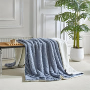 Elegante Sherpa-Decke für Damen – Luxuriöse Wärme und Stil 3