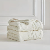 Elegante Sherpa-Decke für Damen – Luxuriöse Wärme und Stil 8