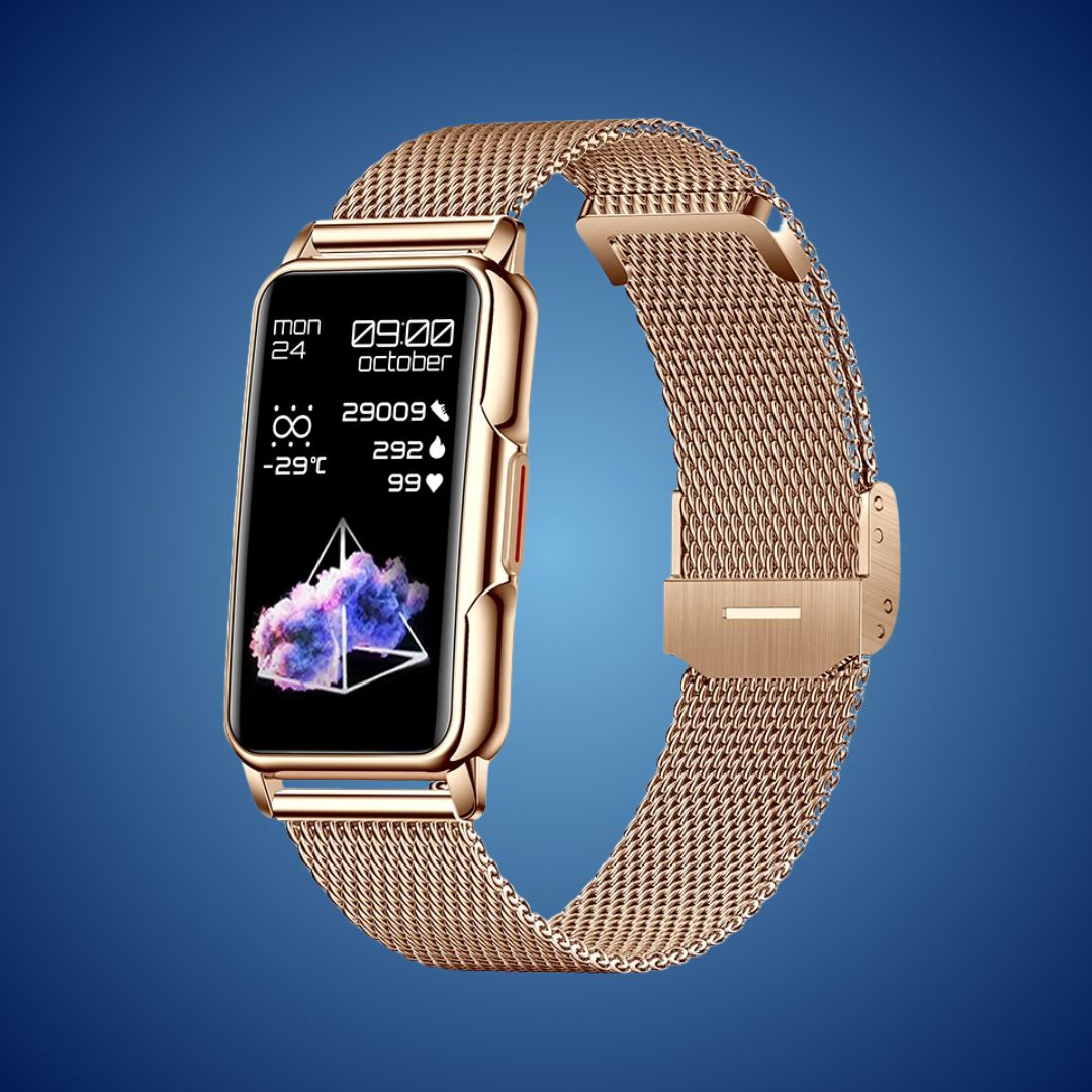 Elegante Smartwatch für den Alltagsstil | Gesundheitsverfolgung - langlebiges Design - nahtlose ganztägige Konnektivität 0