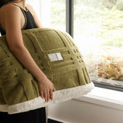 Elegante Winterdecke für Erwachsene aus weichem Mikrofaser-Material 0