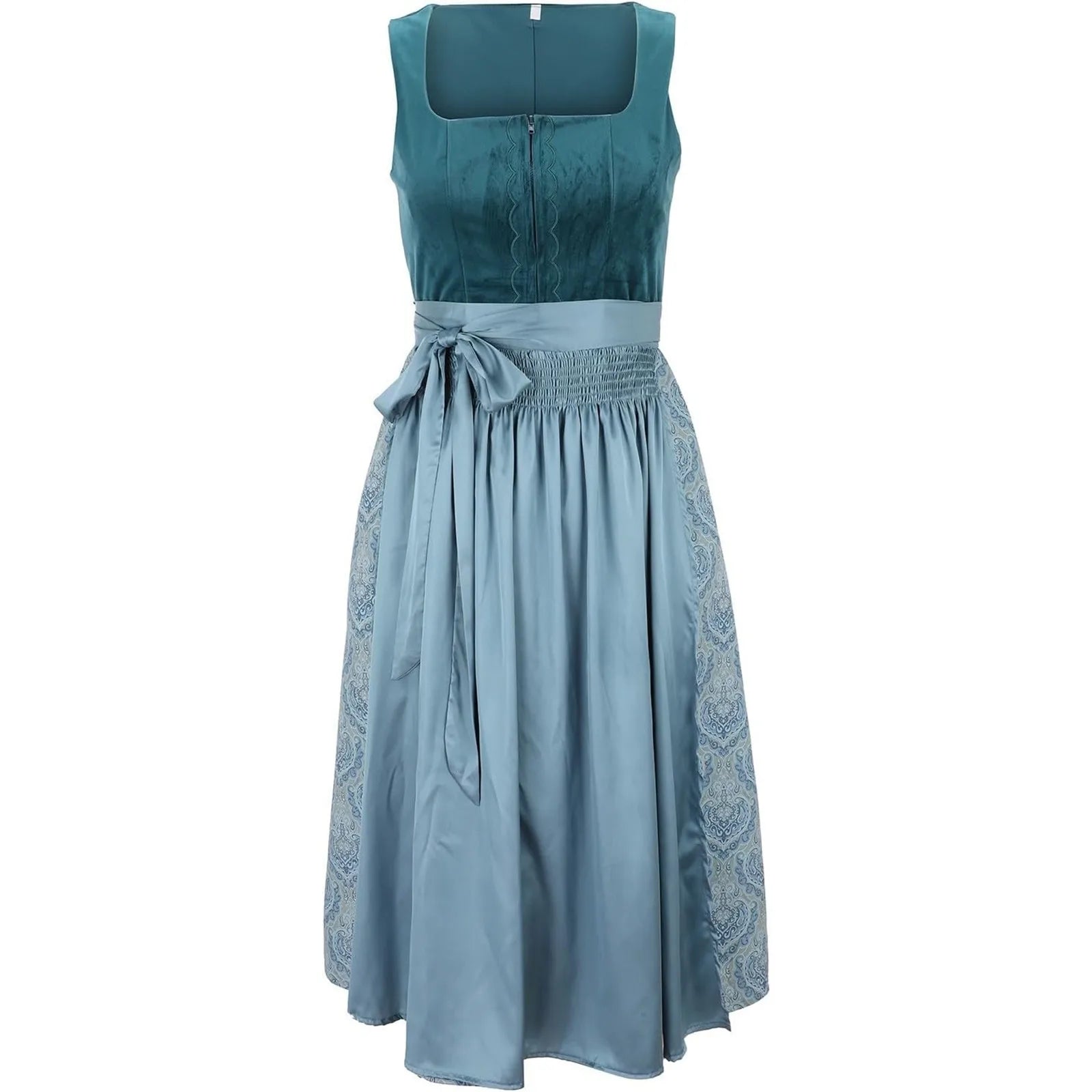 Elegantes Vintage-Dirndlkleid für Damen im Oktoberfest-Stil 3