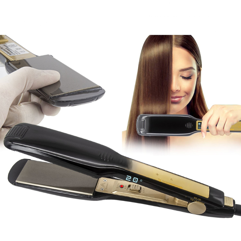 Elitheat - Titanium Flat Iron & Curling Tool mit digitalem Display 1