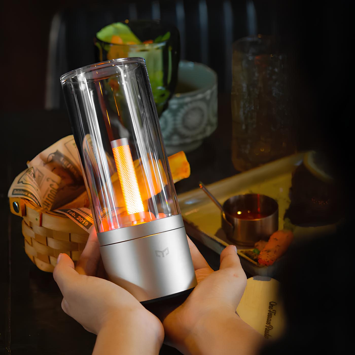 Elvion | Kabellose zylindrische Tischlampe 5