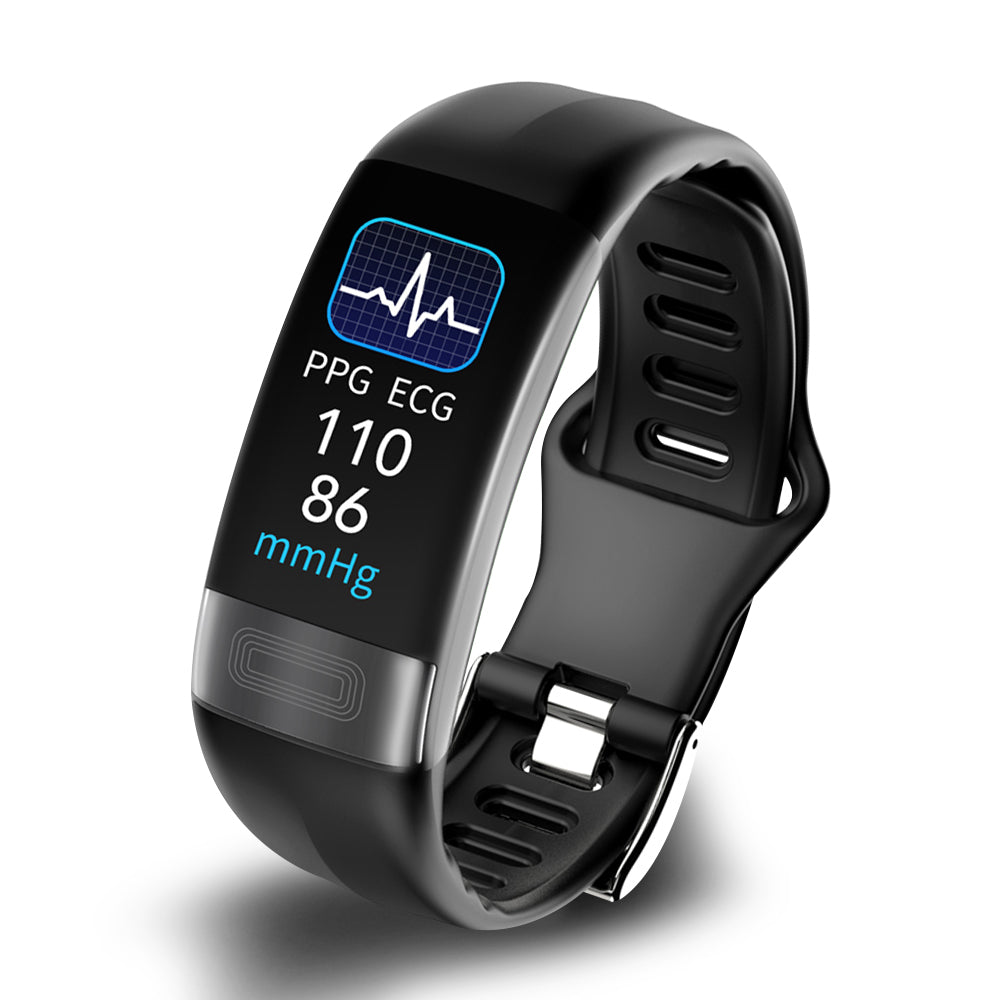 Frauen Smart Armband Gesundheitsmonitoring Blutdruck EKG Silikon 0