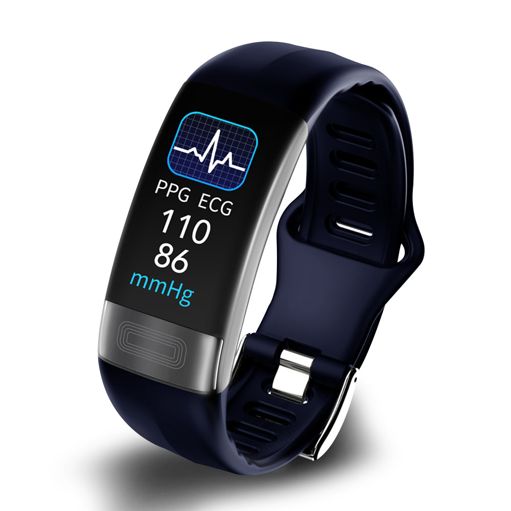 Frauen Smart Armband Gesundheitsmonitoring Blutdruck EKG Silikon 4