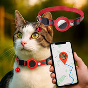 GPS-Tracker-Halsband für Katzen | Schnellverschluss, reflektierendes Design und langlebig für sichere Outdoor-Abenteuer 11