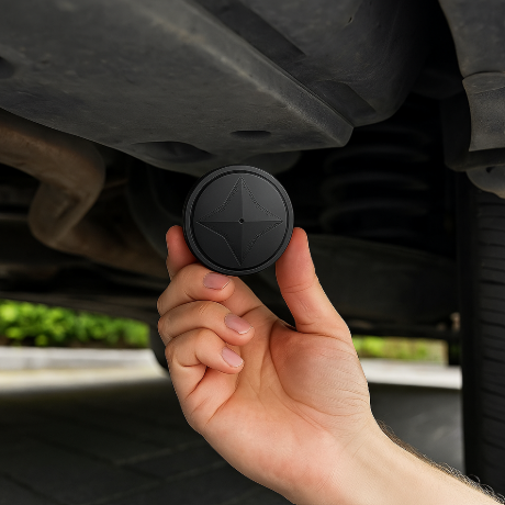 GPS Tracker Magnetisch Kompakt – Echtzeit-Ortung für Fahrzeuge, Haustiere & Wertsachen – USB aufladbar 1