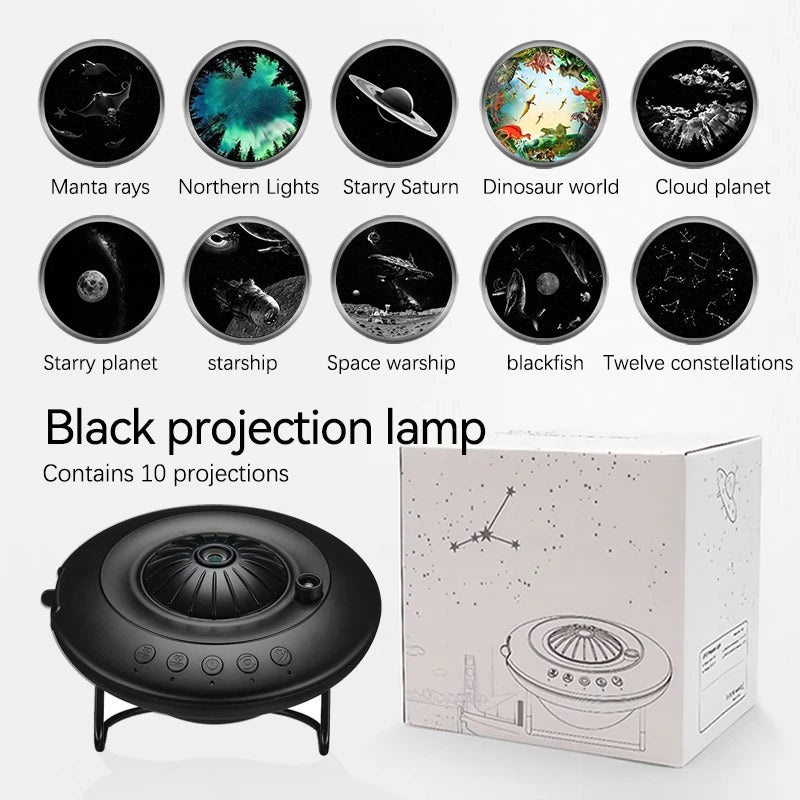 Galaxy Projector mit Planetarium -Effekten für Heimkino, Kinderzimmer und Nachthimmelbiente 2