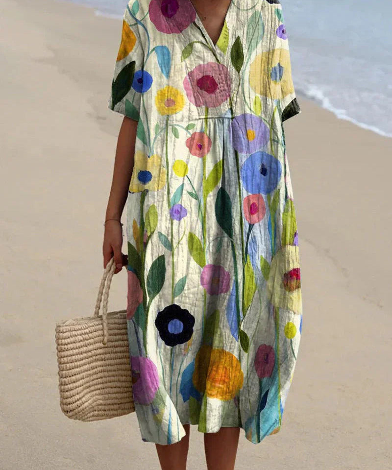 Georgia - Sommerkleid mit Blumenmuster 0