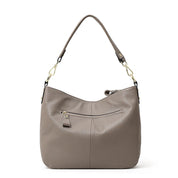 Große Leder-Tragetasche – Schultertasche aus weichem Rindsleder 5