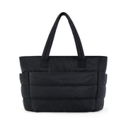 Große quadratische gesteppte Tragetasche 3