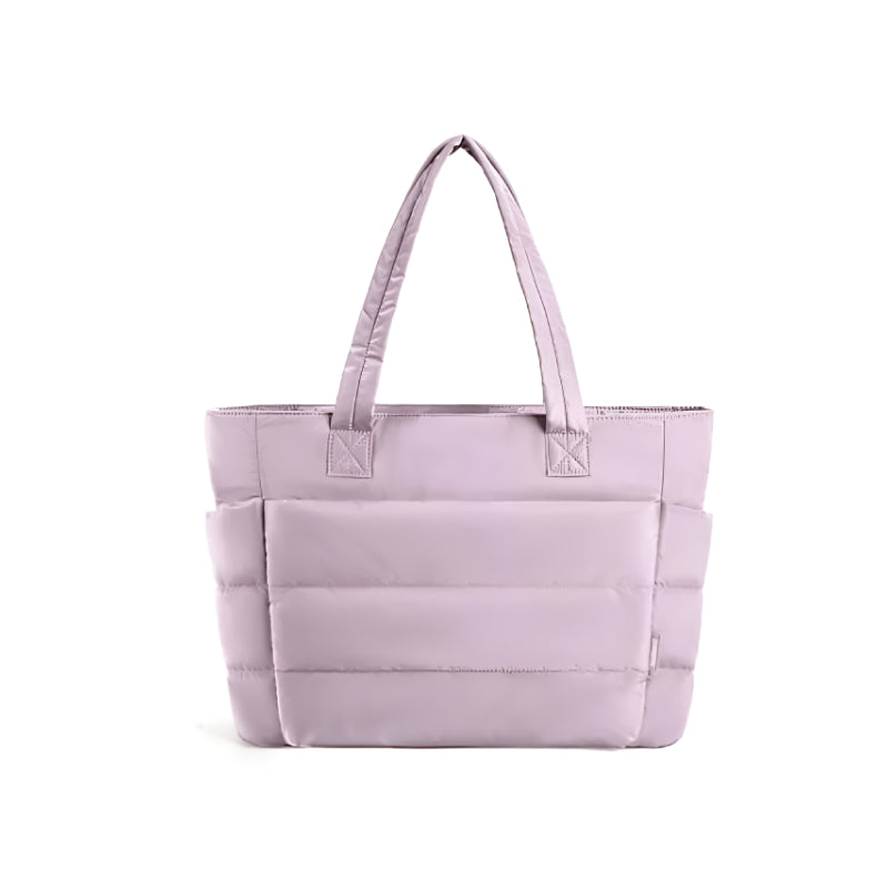 Große quadratische gesteppte Tragetasche 5