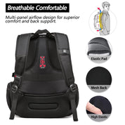 Großer Laptop-Freizeitrucksack 17 Zoll Robuster XL-Hochleistungsreiserucksack 3