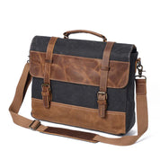 Jack | Vintage Wasserabweisende Canvas Umhängetasche Reisetasche