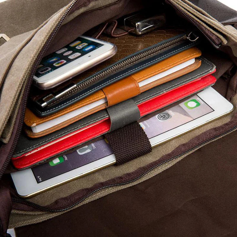 Daan | Herren Canvas Umhängetasche