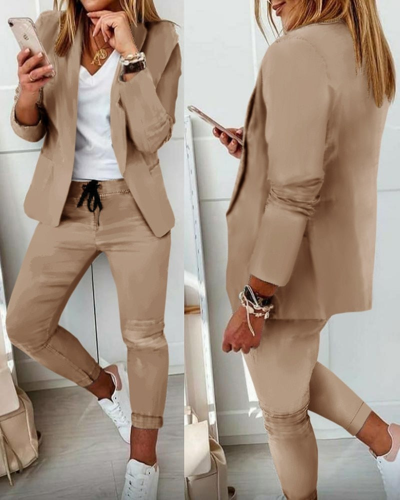 YASSI | Elegante Business Outfit Set für Damen
