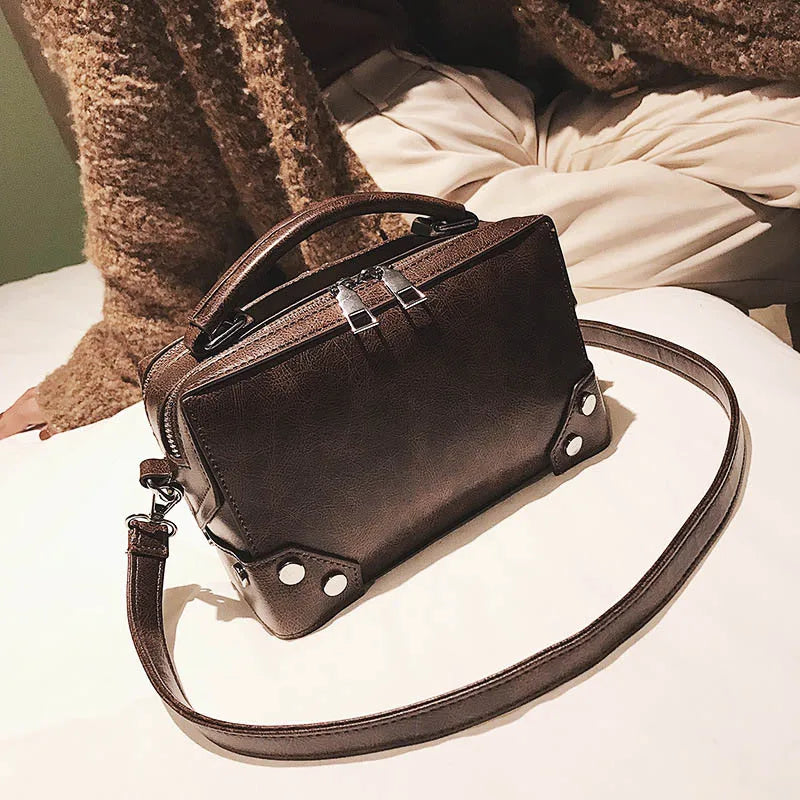 Clara | Vintage Schultertasche