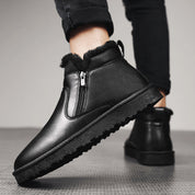 Emil | Bequeme Winterstiefel mit Reißverschluss und Wasserdichtem Fell