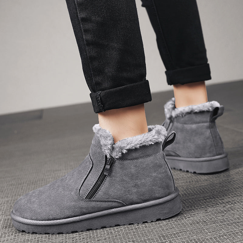 Emil | Bequeme Winterstiefel mit Reißverschluss und Wasserdichtem Fell