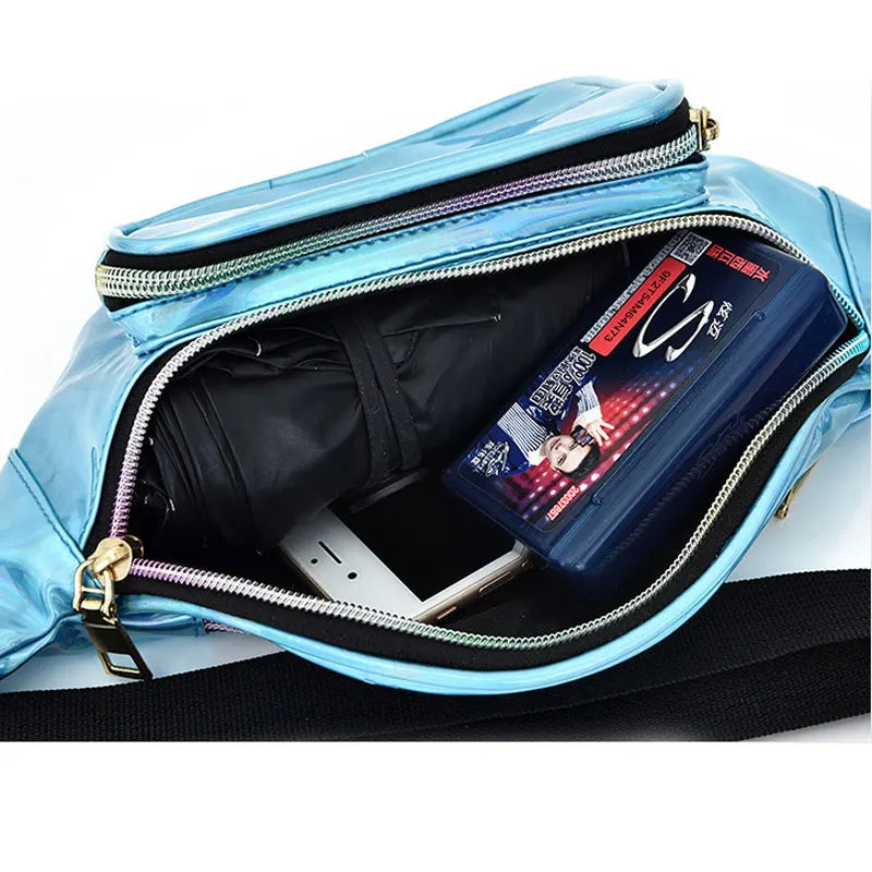 Zara | Holografische Festival Umhängetasche