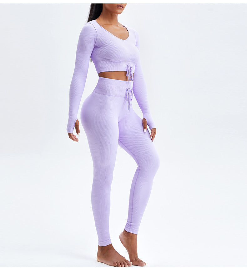 RIKKY | Ribbed Fitness Set