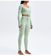 RIKKY | Ribbed Fitness Set