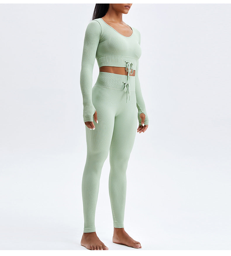 RIKKY | Ribbed Fitness Set