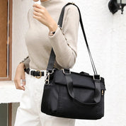 Amelia | Mehrlagige große Kapazität Nylon Umhängetasche für Reisen