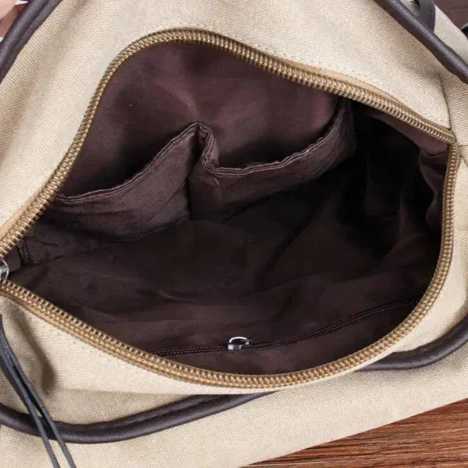 Joris | Canvas 14-Zoll Laptop Schultertasche