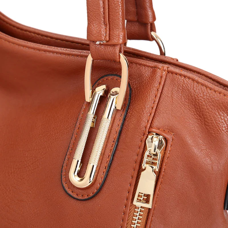 Sophie | Mode Klassische Vintage PU Leder Crossbody Handtasche