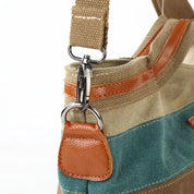Finn | Canvas Streifen Crossbody Messenger Handtasche