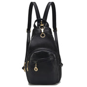 Nina | Damen Wasserfeste PU Leder Crossbody Sling Tasche Rucksack