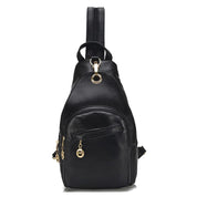 Nina | Damen Wasserfeste PU Leder Crossbody Sling Tasche Rucksack