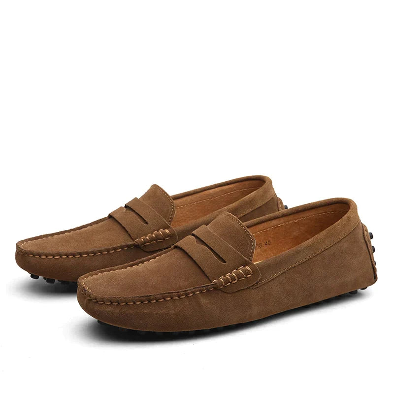 HUGO - Loafers aus Wildleder im italienischen Stil 0