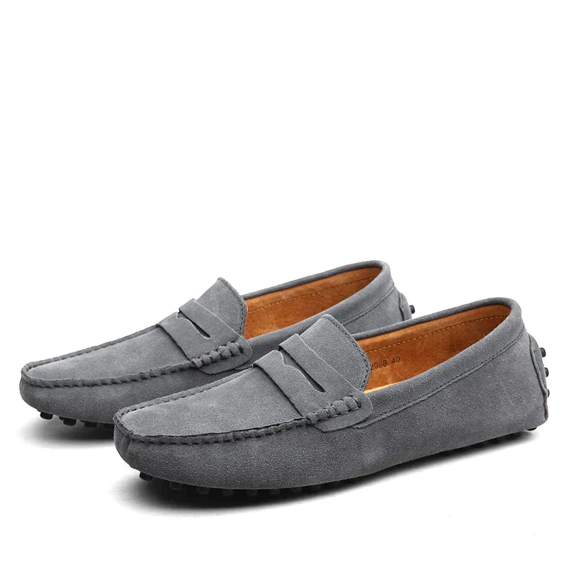 HUGO - Loafers aus Wildleder im italienischen Stil 4