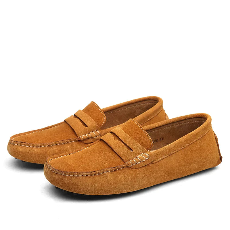 HUGO - Loafers aus Wildleder im italienischen Stil 6