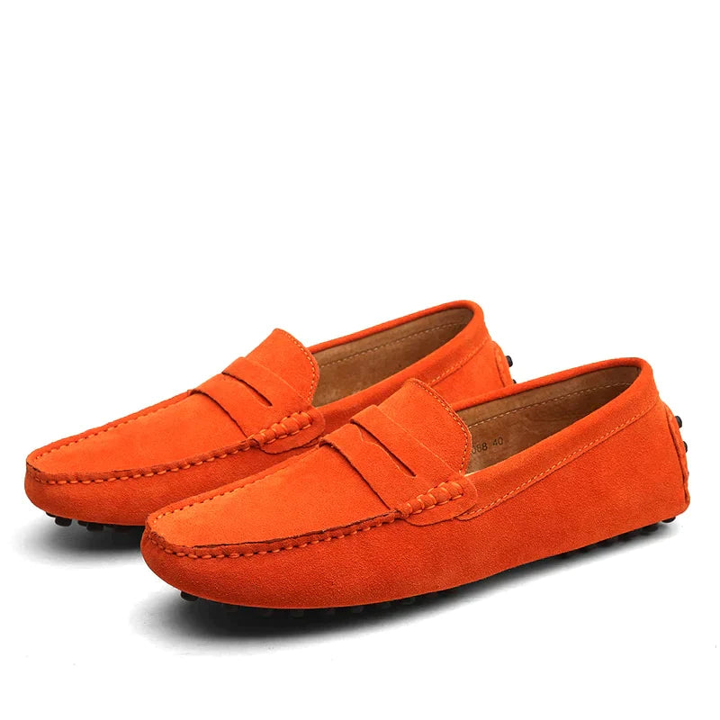 HUGO - Loafers aus Wildleder im italienischen Stil 7