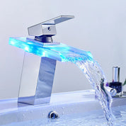  Wasserfallkran - intelligentem Temperaturindikator und eleganter Wasserstrom-6