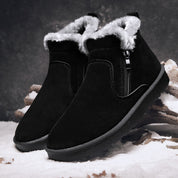 Emil | Bequeme Winterstiefel mit Reißverschluss und Wasserdichtem Fell