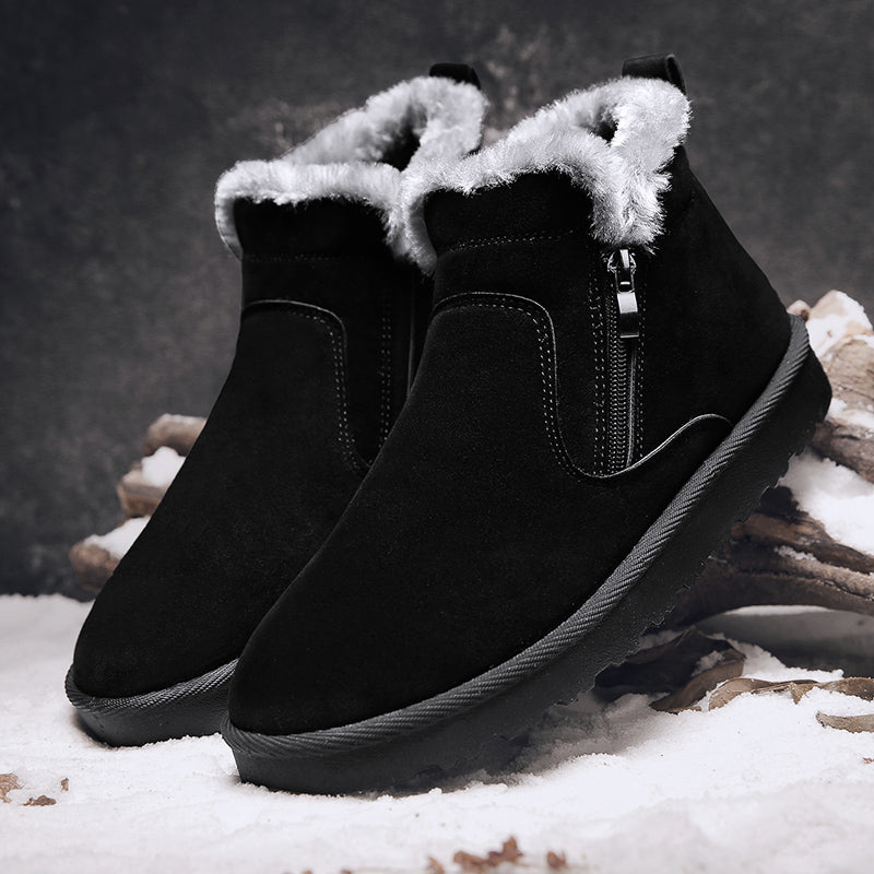 Emil | Bequeme Winterstiefel mit Reißverschluss und Wasserdichtem Fell