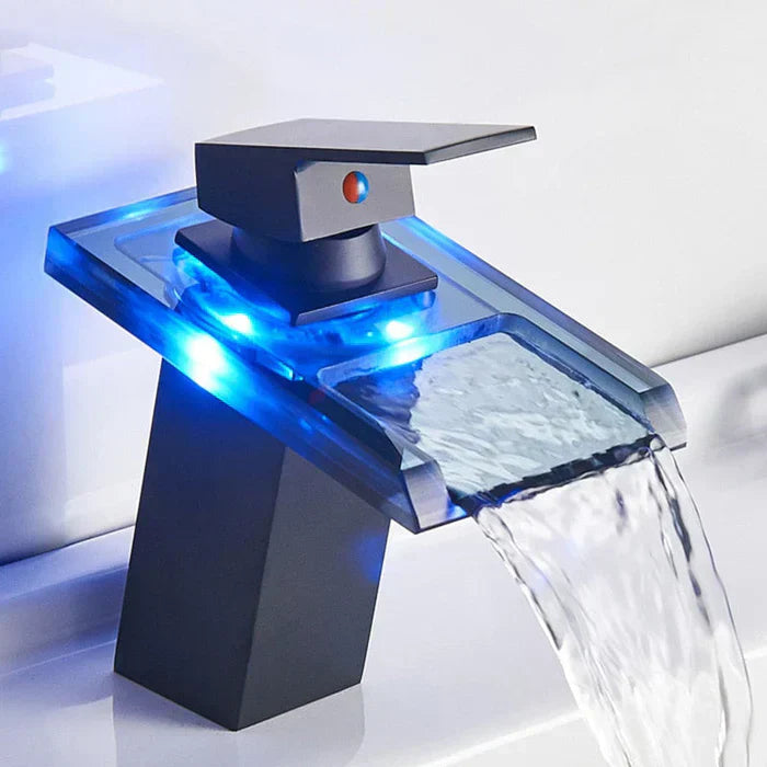  Wasserfallkran - intelligentem Temperaturindikator und eleganter Wasserstrom-1
