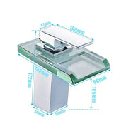  Wasserfallkran - intelligentem Temperaturindikator und eleganter Wasserstrom-5