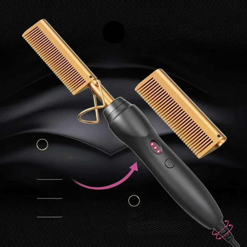 Heatflex - Keramik -Styling -Kamm für nasses und trockenes Haar 1