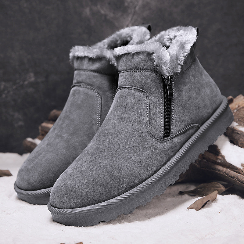 Emil | Bequeme Winterstiefel mit Reißverschluss und Wasserdichtem Fell