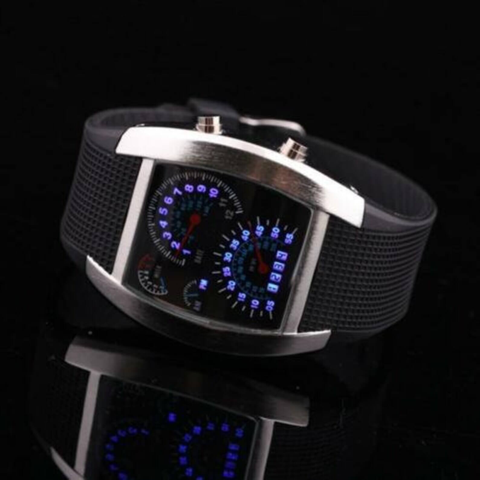 Herren -Tachometer -LED -Uhr 0