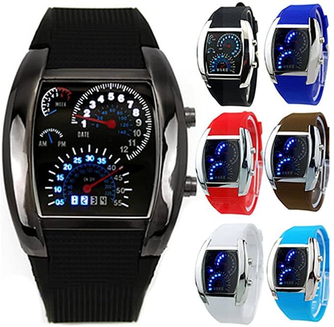 Herren -Tachometer -LED -Uhr 2