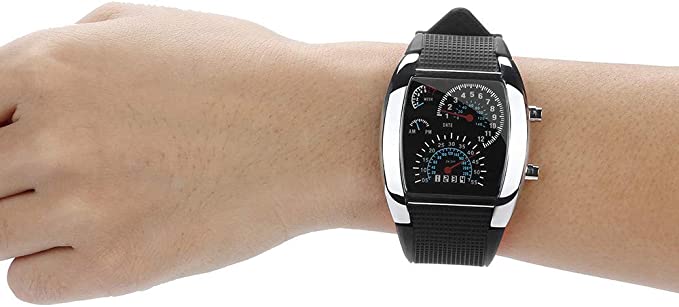 Herren -Tachometer -LED -Uhr 4